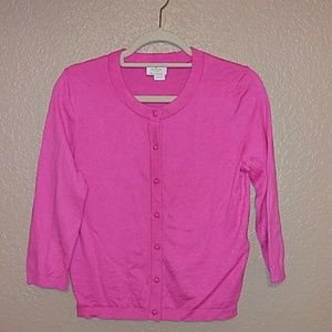Kate spade pink lightweight sweater/cardigan